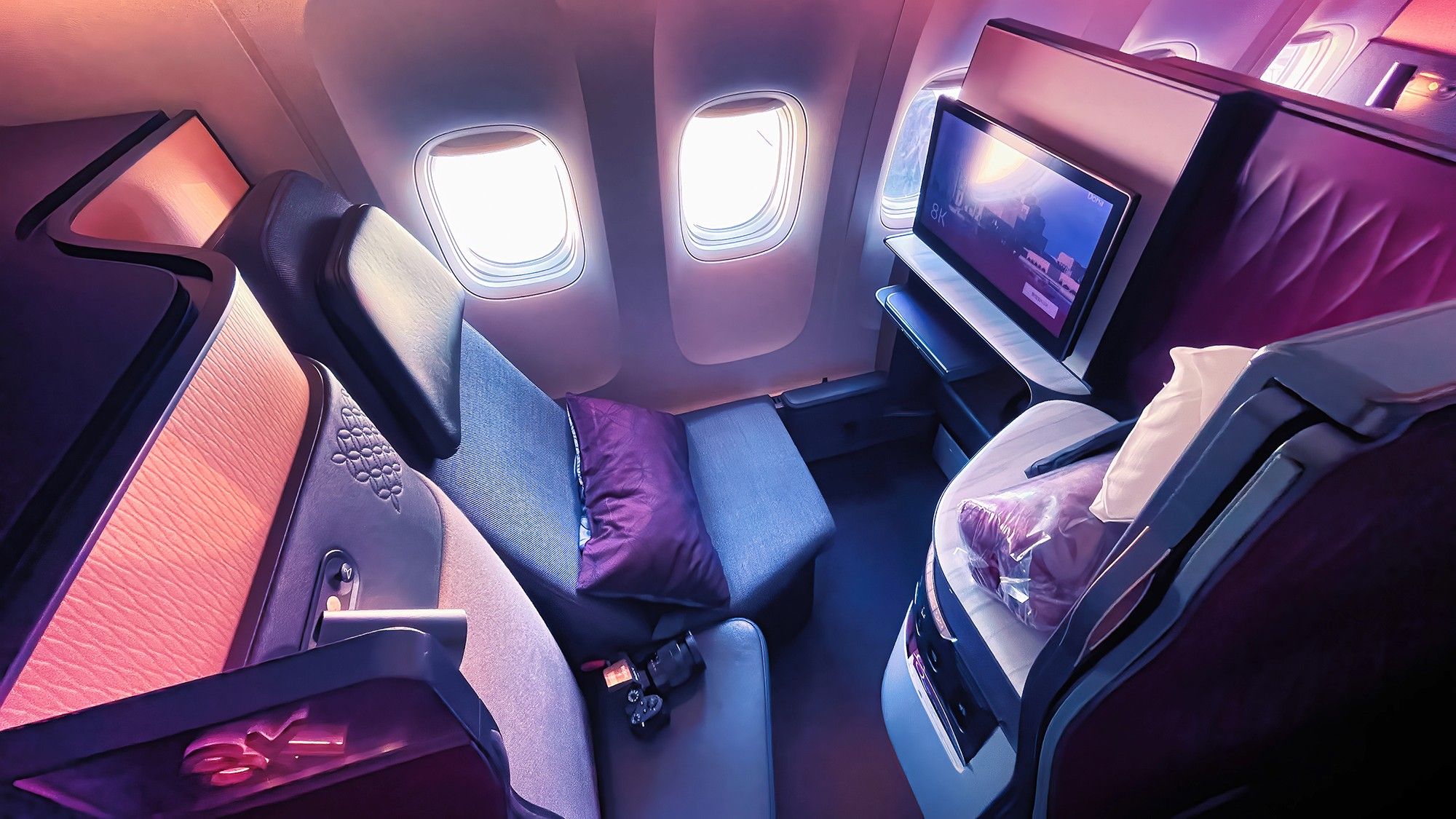 Business class cabin